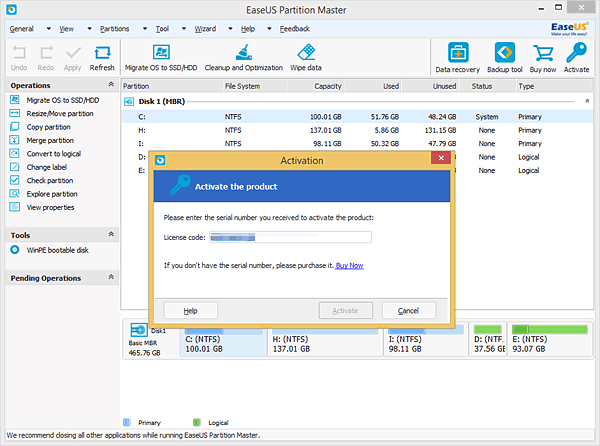 EASEUS Partition Master 17.9 download the new for windows
