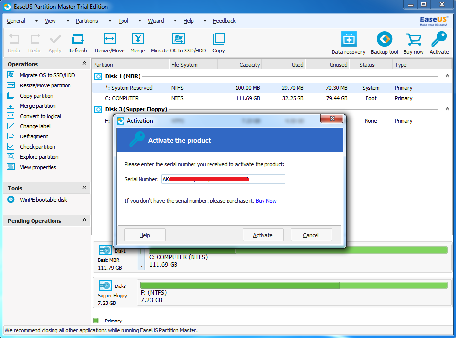 free EASEUS Partition Master 17.8.0.20230612